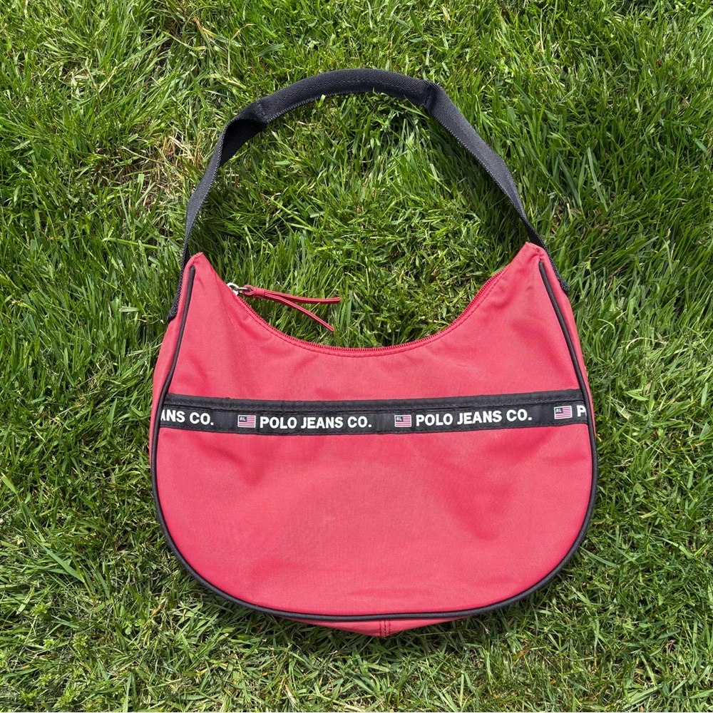 Polo Jeans Co. Red Shoulder Bag
